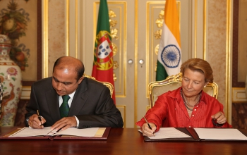 Portugal signs the Memorandum of Understanding on the Establishment of Nalanda University