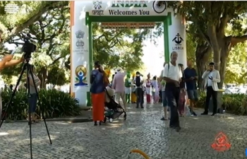 Glimpses of Celebration of 72nd Independence Day of India, "Festival of India" (15.08.2018): TV Coverage by the RTP (Radio and Television of Portugal)