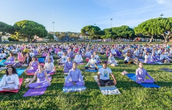 Celebrations of the 5th International Day of Yoga (21.06.2019)