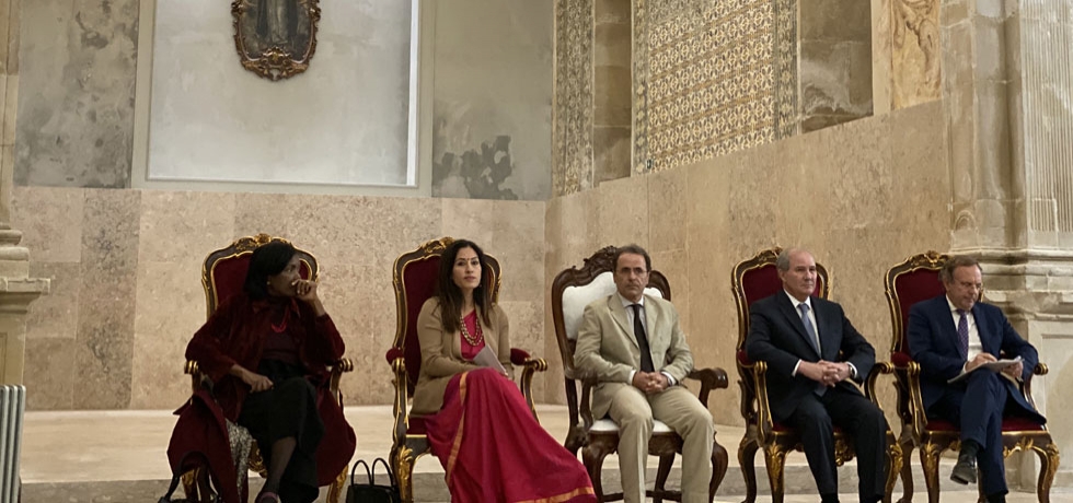 H. E K Nandini Singla participating in the commemoration of 150th anniversary of implementing Portuguese Civil Code in Goa, Daman & Diu and Dadra & Nagar Haveli. Minister of Justice H. E Francisca Van Dunem was also present in the event (18.11.2019)