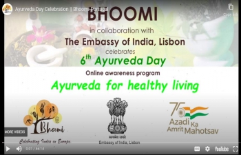 6th Ayurveda Day Celebrations by Bhoomi Association.