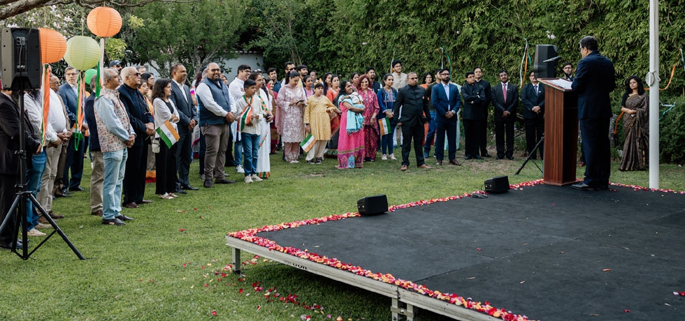 77th Independence Day Celebrations at the India House, 15 August 2023