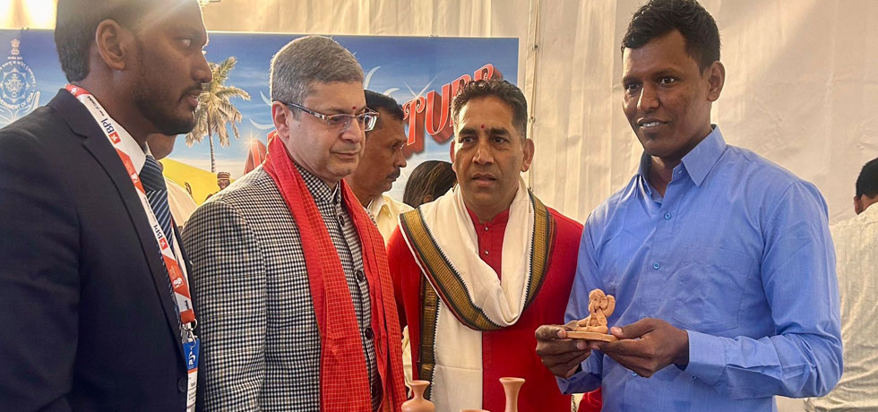 Ambassador Inaugurated the Goa booth and India pavillion at Lisbon Tourism Fair ‘Bolsa de Turismo de Lisboa’ (BTL) alongwith Sh. Govind Gaude ji minister of Art and Culture,Goa