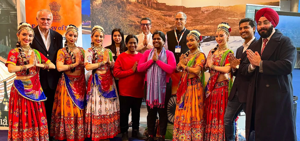 Ambassador Inaugurated the Goa booth and India pavillion at Lisbon Tourism Fair ‘Bolsa de Turismo de Lisboa’ (BTL) alongwith Sh. Govind Gaude ji minister of Art and Culture,Goa