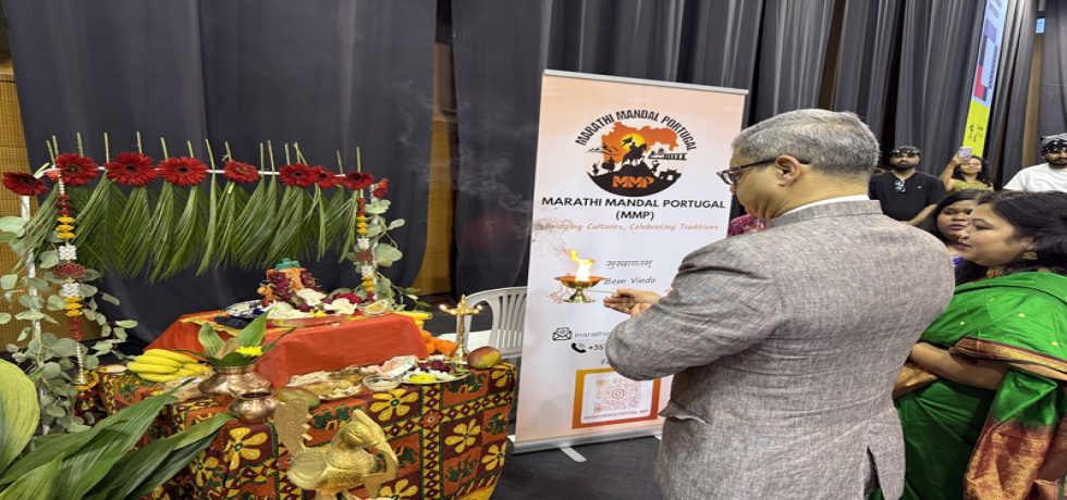 Ambassador participated in celebration of Ganesh Utsav in Lisbon, Portugal