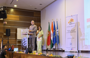India Day celebration at Lusófona University in Lisbon.