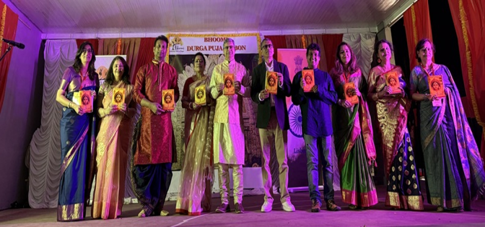 Ambassador Participated in the Durga Puja Celebration with Indian Community in Lisbon