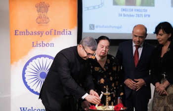 Ambassador Inaugurates First Indian Film Festival in Ponta Delgada, Azores
