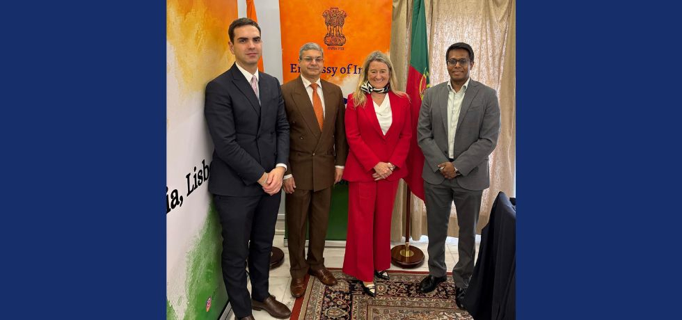 Ambassador had a productive meeting with the CEO of  Capgemini Portugal, Cristina Castanheira Rodrigues on 18.02.2026.