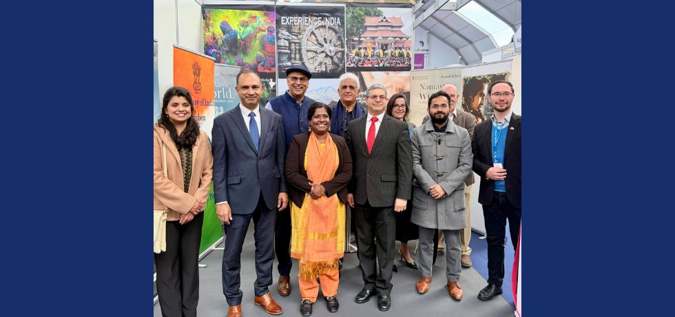 Ambassador inaugurated the India pavilion at the BTL, Better Tourism Lisbon Travel Market 2026 on 25.02.2026.