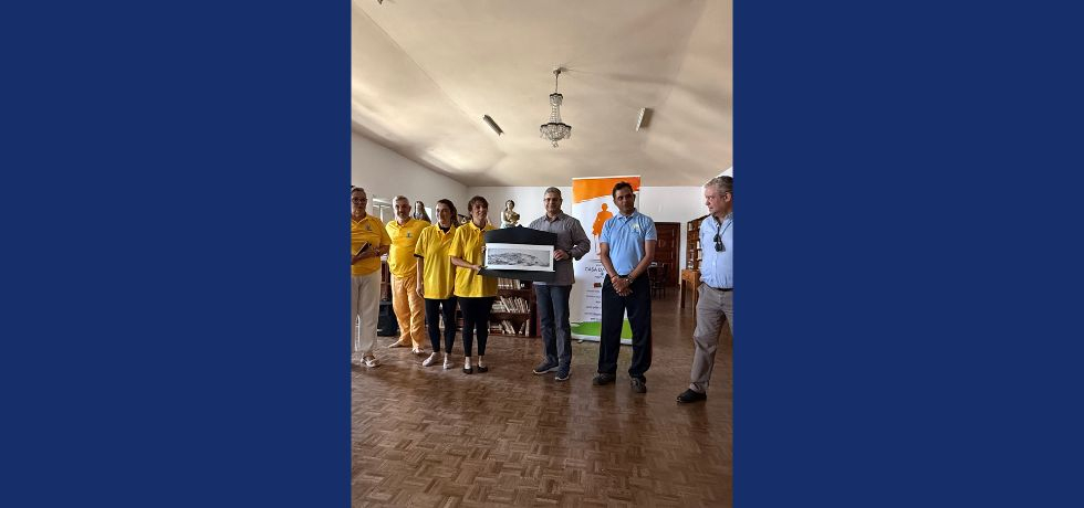 Ambassador addressed special yoga session for senior citizen in Montemor-o-Novo