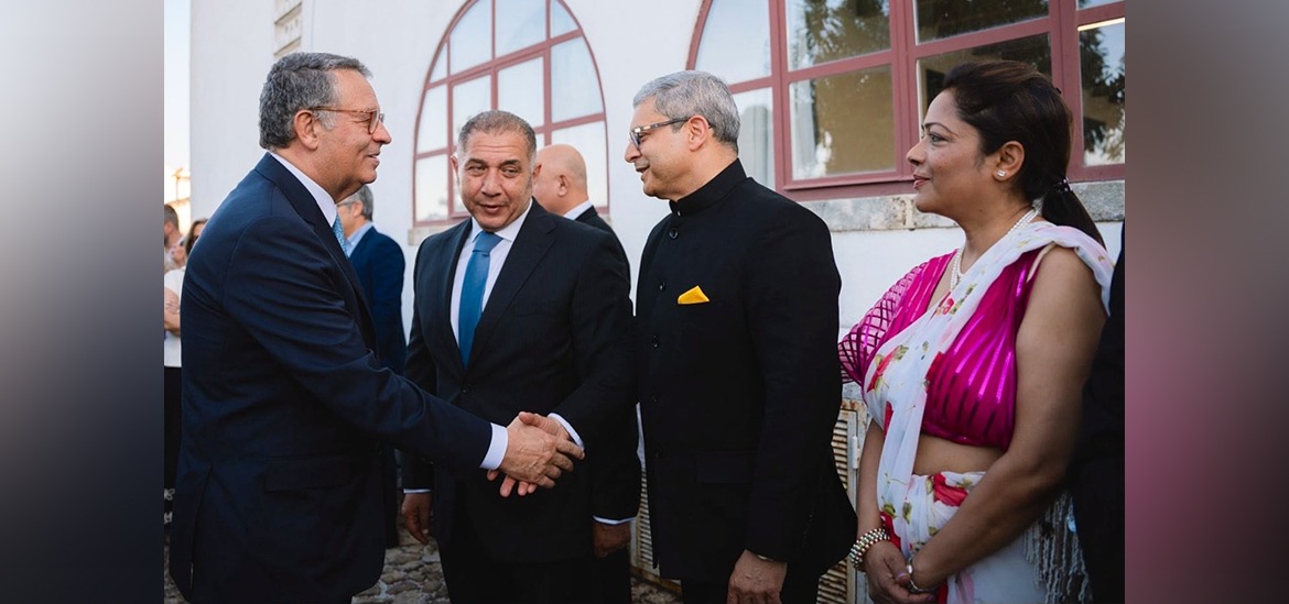 The Ambassador visited the Brahma Kumaris Centre in Lisbon, engaging in a meaningful exchange on spirituality, meditation and inner well-being